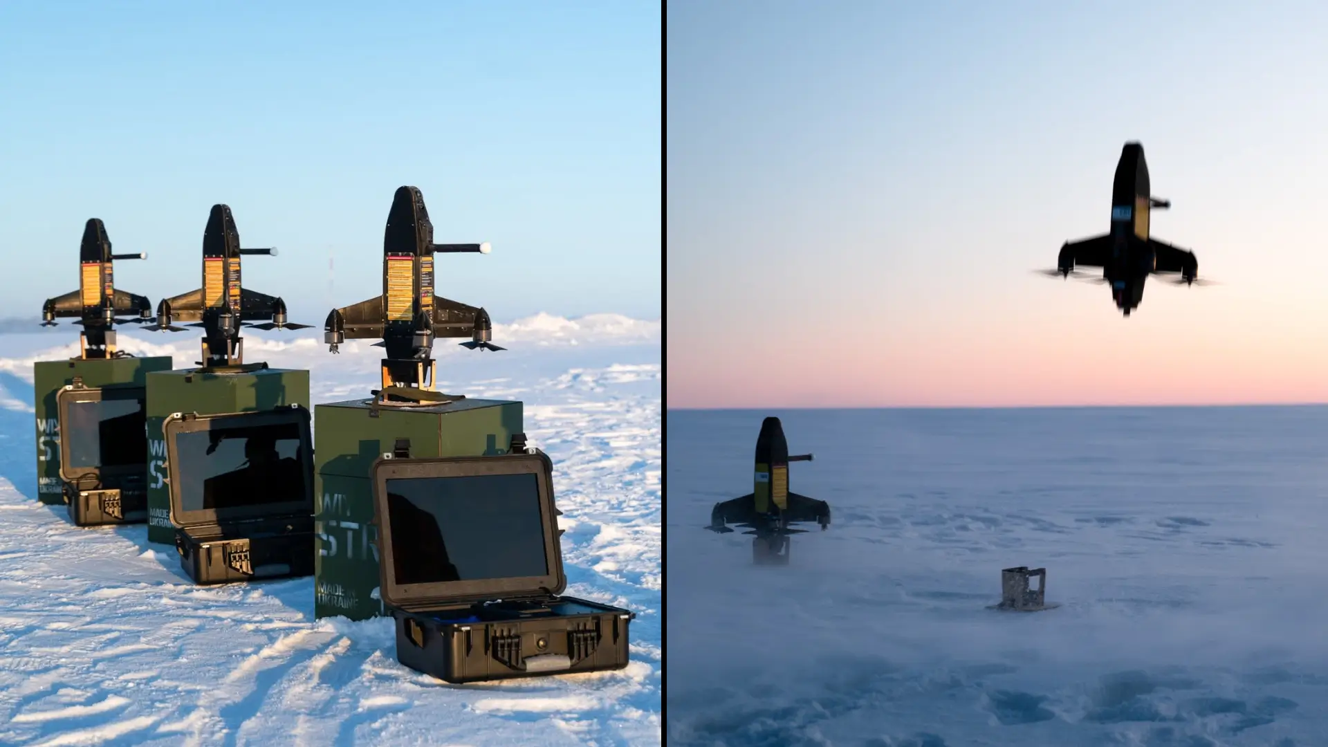 STRILA interceptor UAVs